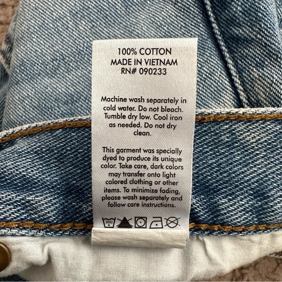 Pacsun Vintage High Rise Denim Short Womens 25 - Picture 6 of 11